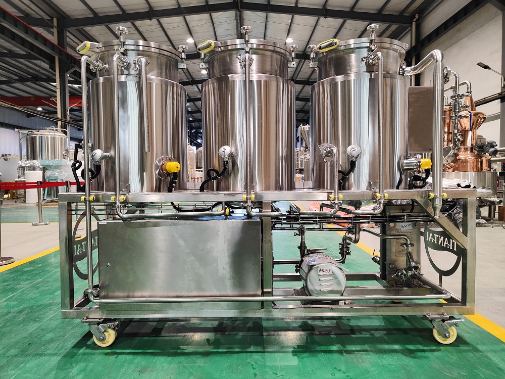 天泰100L小型啤酒酿造 糖化带热水