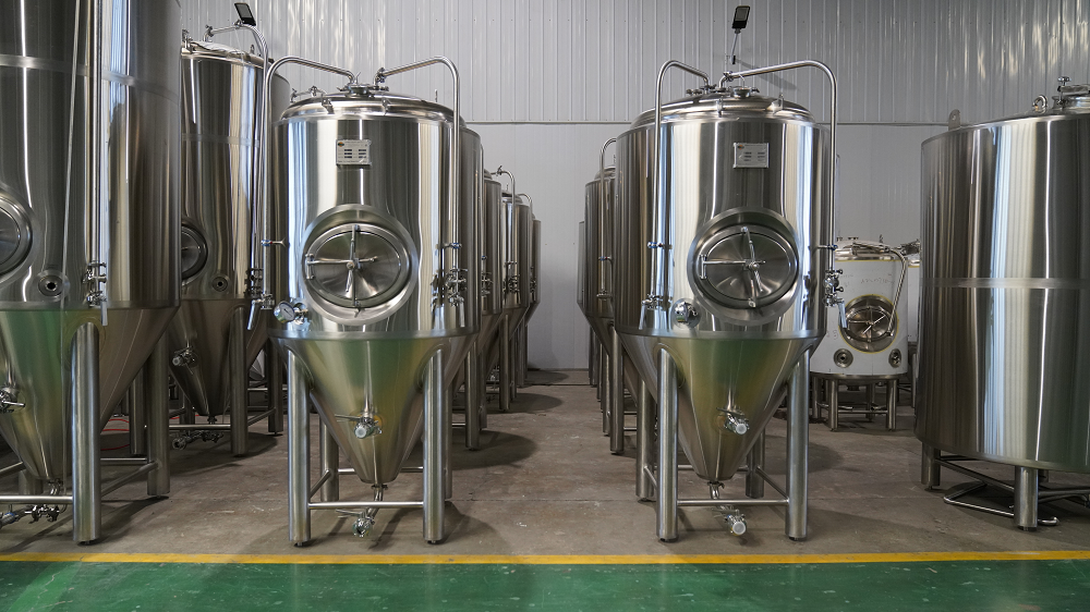 天泰1吨啤酒发酵罐