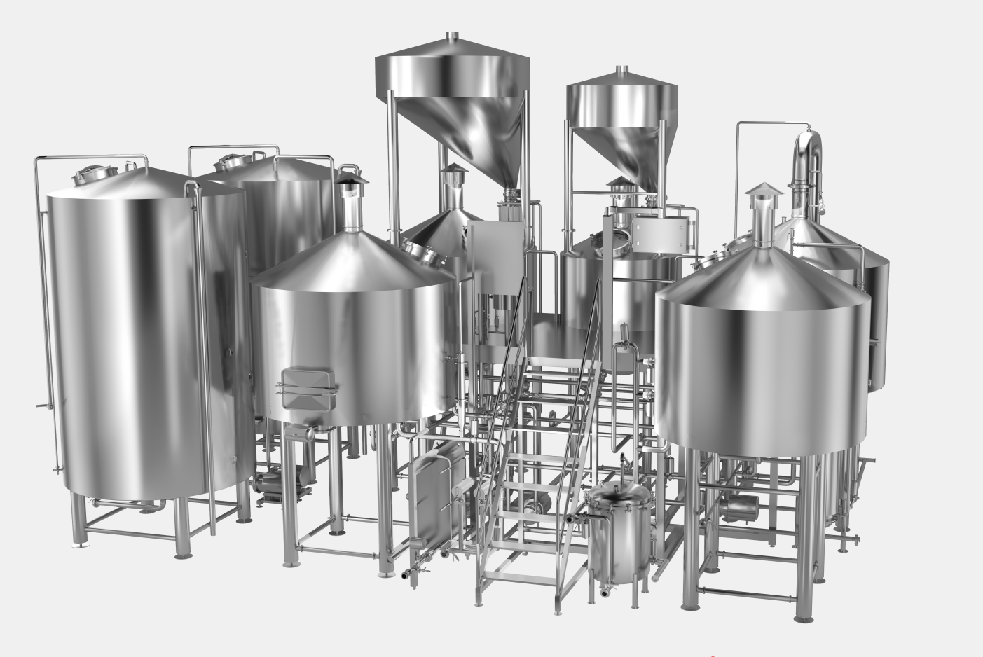 天泰啤酒糖化管路